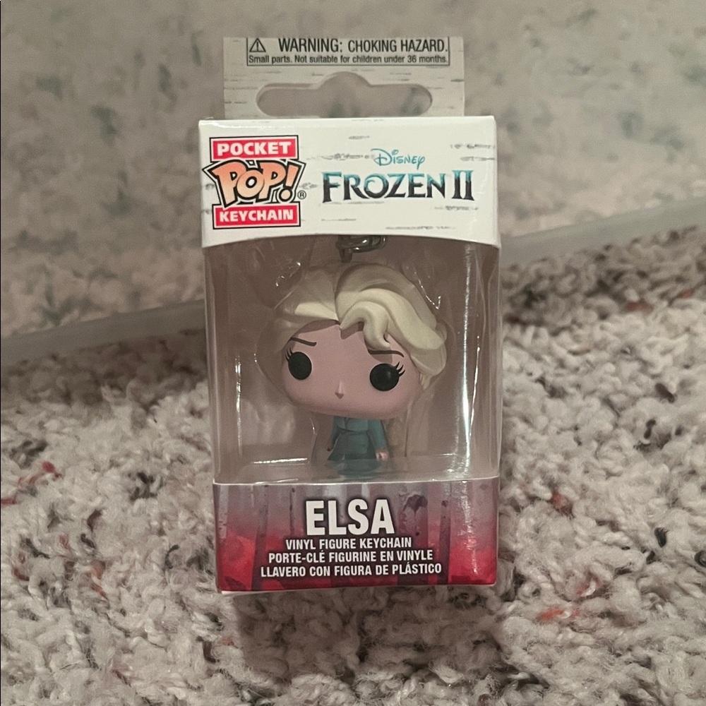 Disney Frozen II Elsa Pocket Pop Keychain